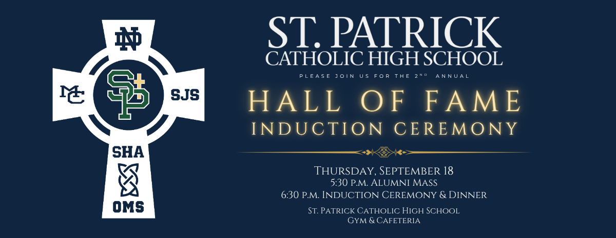 2025 St. Patrick Catholic High School Hall of Fame Induction Ceremony